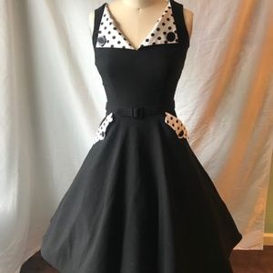 🌹Tatyana Pinup Dress Polka Dot w/Pockets 🌹